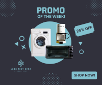 Home Appliances Promo  Facebook Post