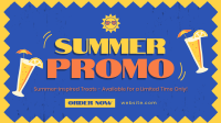 Cafe Summer Promo Video Design