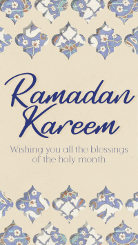 Ramadan Islamic Patterns Facebook Story