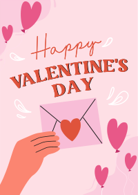 Valentines Day Greeting Poster