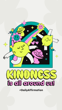 Cute Kindness Everywhere Instagram Reel Image Preview