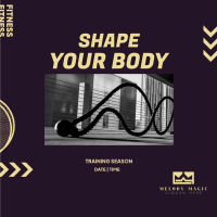 Shape Your Body Gym Instagram Post