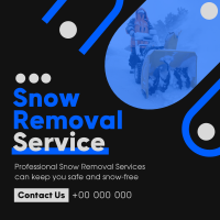 Minimal Snow Removal Linkedin Post