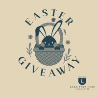 Easter Bunny Giveaway Instagram Post