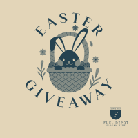 Easter Bunny Giveaway Instagram Post Image Preview