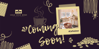 Polaroid Cafe Coming Soon Twitter Post