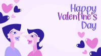 Valentine's Day Couple Zoom Background