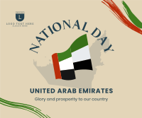 National UAE Flag Facebook Post