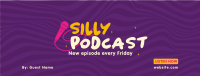 Silly Podcast Facebook Cover Image Preview