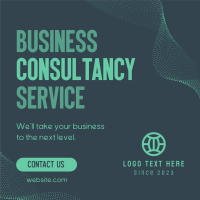 Business Consulting Service Linkedin Post Design