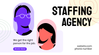 Staffing Agency Booking Facebook Event Cover