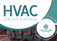 HVAC Services For All Postcard Design