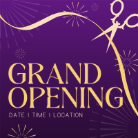 Fireworks Grand Opening Instagram Post Image Preview