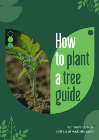 Plant Trees Guide Poster