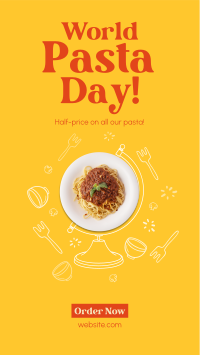 Globe Pasta Facebook Story