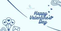 Simple Valentines Greeting Facebook Ad