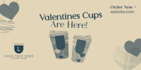 Valentine Cups Twitter Post