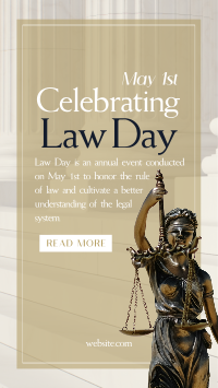 Lady Justice Law Day TikTok Video