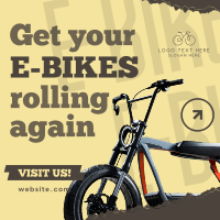 Rolling E-bikes Instagram Post