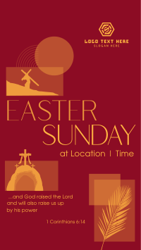 Modern Easter Holy Week Instagram Reel