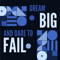 Dream Big, Dare to Fail Linkedin Post