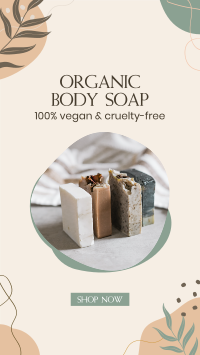 Organic Body Soap Instagram Story