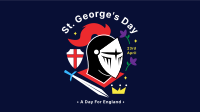 St. George's Knight Helmet Facebook Event Cover