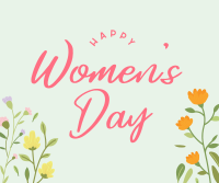 Floral Women's Day Facebook Post