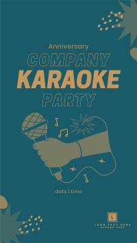 Company Karaoke Facebook Story