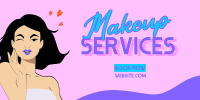 Make Over Time Twitter Post Design