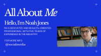 Professional Profile Information Animation