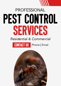 Pest Control Business Services Flyer