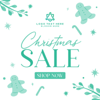 Rustic Christmas Sale Instagram Post