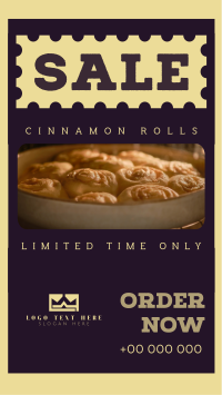 Cinnamon Rolls Sale TikTok Video