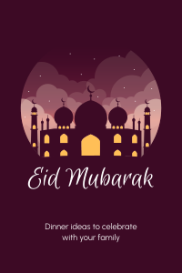 Eid Mubarak Ideas Pinterest Pin Design