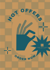 Handy Hot Offer Poster