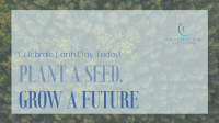 Plant Seed Grow Future Earth Animation