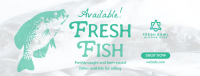 Fresh Fishes Available Facebook Cover Image Preview