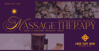 Sophisticated Massage Therapy Facebook Ad