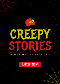 Creepy Stories Flyer