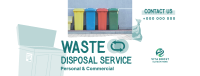 Waste Disposal Management Facebook Cover Image Preview