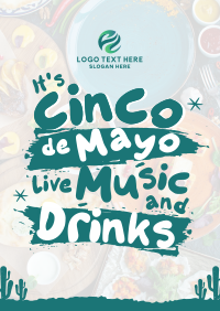 Cinco De Mayo Party Poster