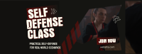 Self-Defense Class Facebook Cover Design