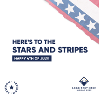 Stars and Stripes Instagram Post
