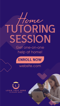 Professional Tutoring Service Instagram Story