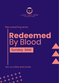 Redeemed by Blood Flyer