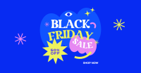 Abstract Black Friday Facebook Ad