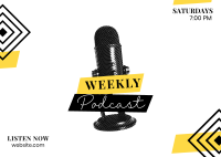 Weekly Podcast Postcard