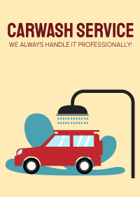 Carwash Professionals Poster