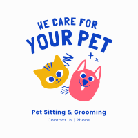 We Care For Your Pet Instagram Post Image Preview